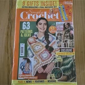 Simply Crochet Magazine Issue 154 Ripple Blanket & 63 Projects